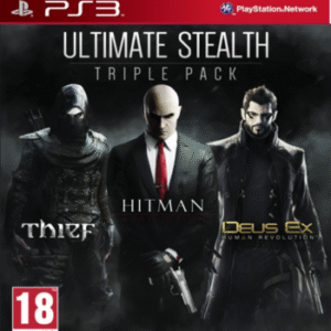 Ultimate Stealth Triple Pack (Hitman: Absolution + Thief + Deus Ex: Human Revolution) – PlayStation 3 – Mídia Digital