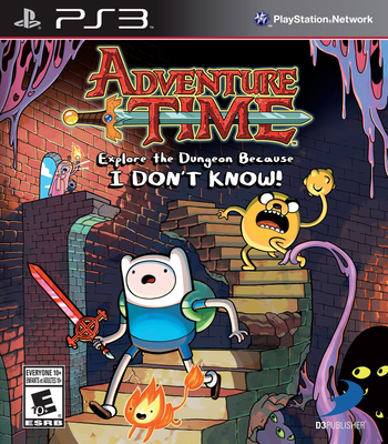 Adventure Time: Explore the Dungeon Because I DON’T KNOW! (A Hora da Aventura) – PlayStation 3 – Mídia Digital