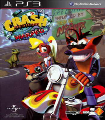 Crash Bandicoot 3: Warped – PlayStation 3 – Mídia Digital
