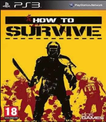 How to Survive – PlayStation 3 – Mídia Digital