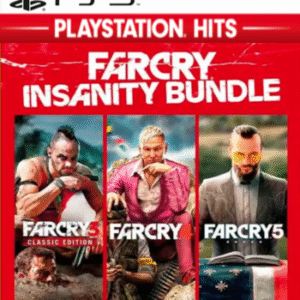 Far Cry Insanity Bundle (3, 4, 5) – PlayStation 5 – Mídia Digital
