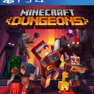 Minecraft Dungeons – PlayStation 4 – Mídia Digital