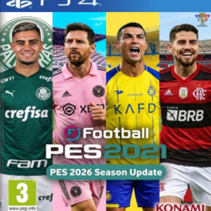 eFootball PES 2021 Season Update (Com Atualização 2026) – PlayStation 4 – Mídia Digital