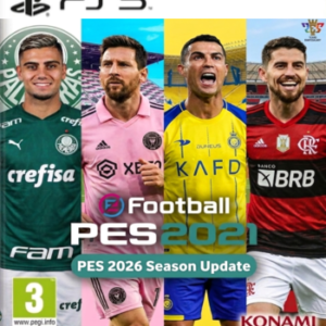 eFootball PES 2021 Season Update (Com Atualização 2026) – PlayStation 5 – Mídia Digital