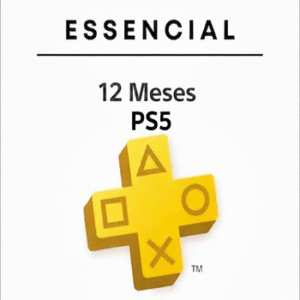 PlayStation Plus Essential PSN Plus Anual – PlayStation 5 - Mídia Digital