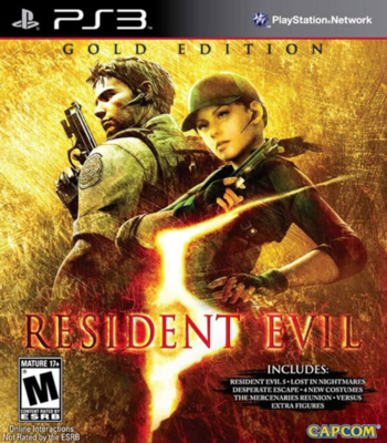Resident Evil 5 – PlayStation 3 – Mídia Digital