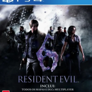 Resident Evil 6 – PlayStation 4 – Mídia Digital