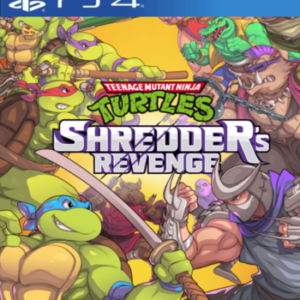 Teenage Mutant Ninja Turtles: Shredder's Revenge (Tartarugas Ninjas) – PlayStation 4 – Mídia Digital