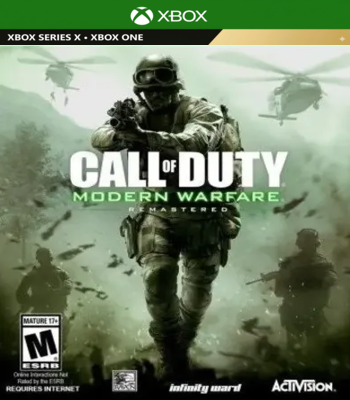 Call of Duty: Modern Warfare Remastered – Xbox – Mídia Digital