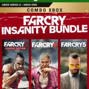 Far Cry 3, 4 e 5 - Pacote Insanidade – Xbox – Mídia Digital