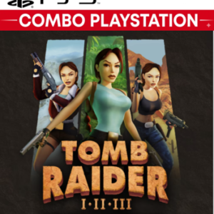 Tomb Raider I-III Remastered – PlayStation 5 – Mídia Digital
