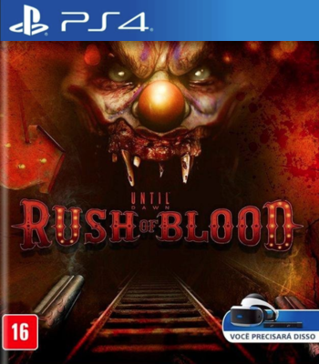 Until Dawn: Rush of Blood – PlayStation 4 – Mídia Digital
