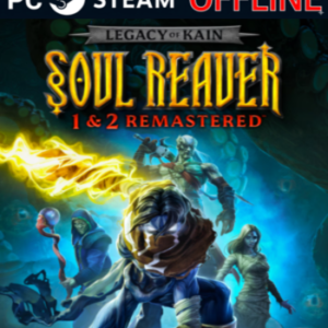 Legacy of Kain: Soul Reaver 1 & 2 Remastered - PC Steam Offline - Mídia Digital