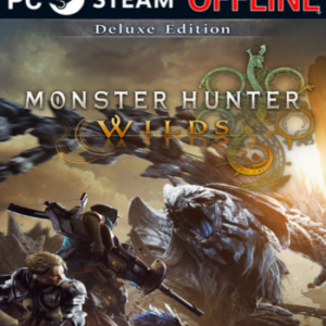 Monster Hunter Wilds Edição Deluxe - PC Steam Offline - Mídia Digital