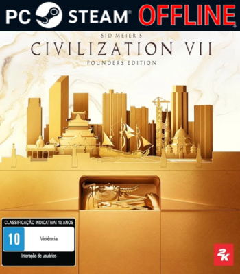 Sid Meier's Civilization VII: Founders Edition - PC Steam Offline - Mídia Digital