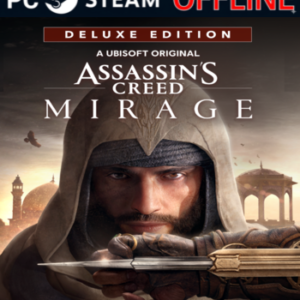 Assassin's Creed Mirage Deluxe Edition PC Uplay - PC Steam Offline - Mídia Digital
