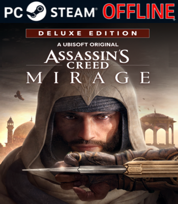 Assassin's Creed Mirage Deluxe Edition PC Uplay - PC Steam Offline - Mídia Digital