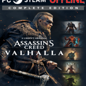 Assassin's Creed Valhalla Complete Edition PC Ubisoft Connect - PC Steam Offline - Mídia Digital