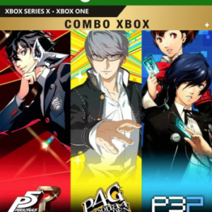 Coleção Persona (3, 4 e 5) – Xbox – Mídia Digital