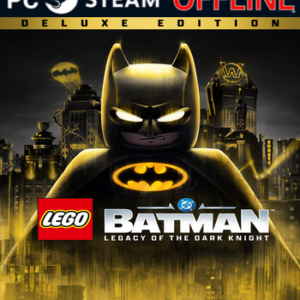 Lego Batman: Legacy of the Dark Knight Deluxe Edition - PC Steam Offline - Mídia Digital