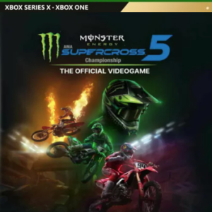 Monster Energy Supercross – The Official Videogame 5 – Xbox – Mídia Digital