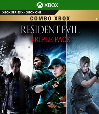 Resident Evil Triple Pack (4, 5, 6) – Xbox – Mídia Digital